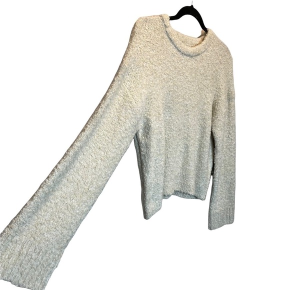 Abound Nordstrom Boucle Knit Dolman Sweater in Beige Light Oatmeal Heather M NWT - Picture 2 of 6